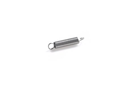 Stainless Steel 302 Extension Spring, 0.375 OD x 0.049 Stainless Steel 302 Extension Spring, 0.375 OD x 0.049