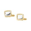 14K Two-Tone Gold Cufflinks