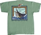 Flying Fisherman Native Angler Collection Blue Marlin Short Sleeve Tee Shirt T1563 Medium