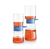 Millipore Stericup Sterile Vacuum Filter Units, Funnel 150mL, Receiver 150mL, Pore 0.45um, PVDF (Pack of 12)