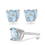 5 mm Heart Shape Aquamarine