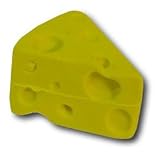 Green Bay Packers Mini Cheesehead Cheese Wedge Pencil Erasers (Set of 10)