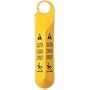 Rubbermaid-Yellow Hanging Safety Sign (6110YL) Category: Material Transport Products