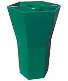 BRELLA VASE - 10 inch Set - Opaque - Garden Green - Patio Umbrella Vase - 12 Pack