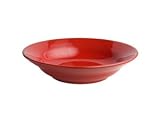 Waechtersbach Solid Cherry Rim Soup Plate Set of 4