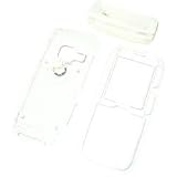 LG Rumor Scoop Translucent Clear Snap-On Case Cover with Removable Swivel Belt Clip