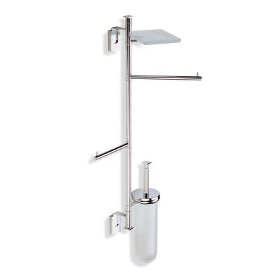 Quid Wall Mounted Four Function Bathroom Butler in Chrome