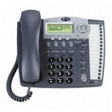AT&T 4-Line 16 Stations Speakerphone with Answering System and Caller ID/Call Waiting in Titanium Blue (Model# 984)