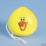12 Plastic Ducky Yo Yo's