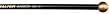 Mike Balter Basics Series Round Brass Mallets, Black Birch