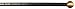 Mike Balter Basics Series Round Brass Mallets, Black Birch