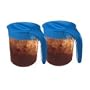 Mr. Coffee TP30-2PK Iced Tea Maker 3 Quart Pitcher, 2 PACK