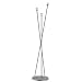 Living 2Easy Three Light Floor Lamp in Brushed Nickel