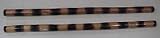 Burned Rattan Escrima Fighting Sticks-PAIR