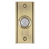Thomas & Betts #DH1631L WHT/BRS LGTD PushButton