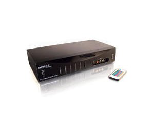 New Cables To Go 3x5 Component Video Stereo Toslink Digital Audio Matrix Selector Switch