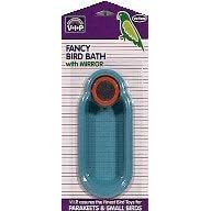 Vo-Toys Fancy Bird Bath with Mirror Assorted Colors by Votoy
