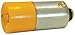 WAMCO WL-1860245W3 LED BULB, BA9S, WHITE, T-3 1/4