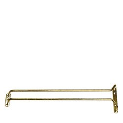 10 Brass Stem Glass Rack (04-0267) Category: Bar Glass Racks by American Metalcraft
