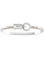 Sterling Silver & 14K Yellow Gold 7.5 Inch Montesino New Orleans Destination Bracelet