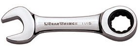 Gear Wrench 9502 1/2-Inch Stubby Combination Ratcheting Wrench