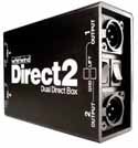 WHIRLWIND DIRECTOR-II Dual 2-Channel Direct Box.