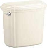 Kohler K-4607-U-47 Portrait toilet tank with Insuliner tank liner, Almond