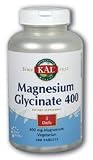 KAL - Magnesium Glycinate, 400 mg, 180 tablets