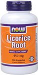 Licorice Root by NOW Foods - (450mg - 100 Capsules)