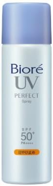 Biore Aerosol UV Perfect Spray SPF50+ PA++++ : 50g (1.76 Oz) - Traveling size
