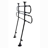 Trixie 1316 Auto-Schutzgitter, gewinkelt, B/H: 85-140/75-110 cm, schwarz
