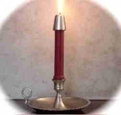 Maids Chamberstick Pewter