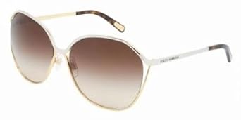 Click here to buy Dolce Gabbana 2091 GOLD SILVER BROWN GRADIENT Sunglasses 03413 by Dolce & Gabbana.