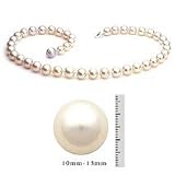 10-13mm Golden South Sea Pearl Necklace