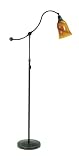 Hyde Park Oil Rubbed Bronze with Art Glass Floor Lamp