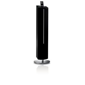 Philips DC570/37 2.1 Audio System with Built-In Subwoofer and iPod Docking Tower (Black)