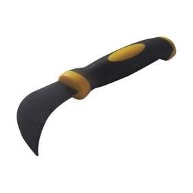 Westward 13A544 Linoleum Knife, Curved, Soft Grip, 8 In by WestWard Tools