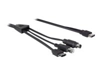 DELOCK Kabel eSATApd > eSATA/USB-B/  MD6-12V 1m Preisvergleich
