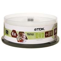 TDK DVD-RW 4x 4.7GB (25-Pack Spindle )