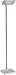Lite Source LS-8990PS-CLR Solar Sleek Halogen Floor Lamp