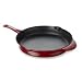 Calphalon Enamel Cast Iron 12 Inch Fry Pan, Cabernet Red