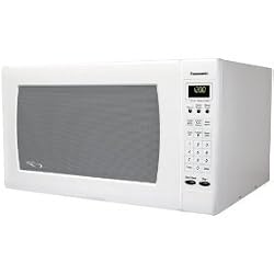 Panasonic NN-H965WF Luxury Full-Size 2-1/5-Cubic-Foot 1250-Watt Microwave Oven, White