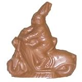 Motorcycle Riding Chocolate Easter Bunny 4 oz
