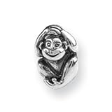 Sterling Silver Reflections Monkey Bead QRS277