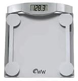 Conair Weight Watchers Scale Chrome And Glass