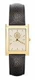 Boston Bruins Gold Plated Men's Elite Dress Watch with Leather Strap