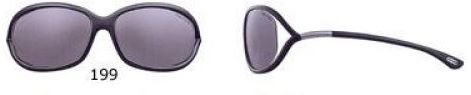Tom Ford Sunglasses - Jennifer / Frame: Shiny Black/Gunmetal Lens: Grey Smoke