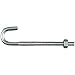 National #N232-926 5/16x5 Zinc J Bolt Image