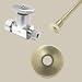 Mountain Plumbing Products 1/2 in. Compression x 3/8 in. O,D, Compression Oval Handle Toilet Straigh