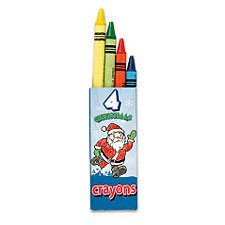Santa Crayons - 12 pieces by SmallToys